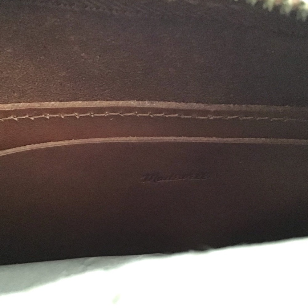 Madewell Italian Leather Satchel Bag New With Tag RARE - Picture 12 of 16